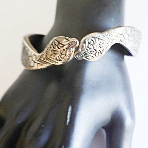 Vintage snake clamper bracelet - Gem